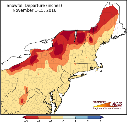 Nov 1-15 snow map